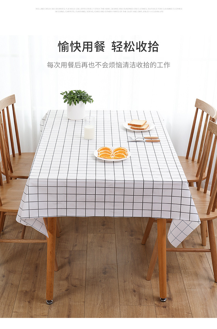 không thấm nước vải trải bàn gia đình hình chữ nhật lưới Bắc Âu nhỏ tươi bàn cà phê nóng dầu trang bị vũ khí khăn trải bàn dùng một lần - Khăn trải bàn khăn trải bàn học