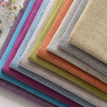 Plain Meteor Hemp Audio and Video Room Studio Decorative Sound Absorbing Cloth Soft Bag Hard Bag Amp Cloth Environmentally Friendly Breather Cotton Hemp Cloth