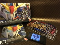 Up to Factory Bandai RG 1 144 10 MSZ-006 Zeta Gundam Z Electroplating OEM