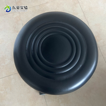 Lifting and rotating laboratory special experimental round stool pulley PU experimental stool anti-static stool stainless steel backrest