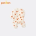 Pureborn mùa thu và mùa đông quần áo sơ sinh mùa xuân bé jumpsuit cotton nam và nữ bé romper dày quan ao tre em Áo liền quần