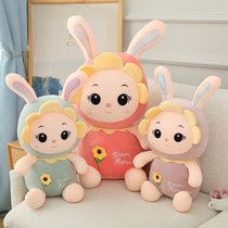 Little rabbit plush toy cute plush rabbit doll Big White Rabbit doll children gift girl pillow