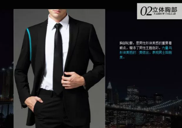 Suit suit nam thanh niên công sở kinh doanh ăn mặc XL Slim sinh viên làm việc chuyên nghiệp phù hợp với nam