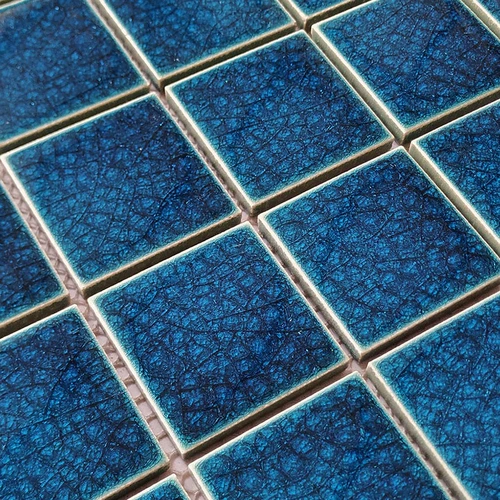 Бассейн бассейн Толстый ледяной трещины керамическая мозаичная плитка ванная комната ванная комната и напольная плитка крыльцо синее зеленое