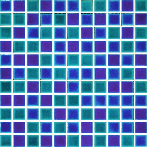 Отита мозаика ледяная керамика маленькая плитка средиземноморская синяя