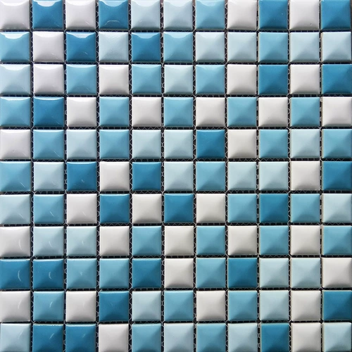 Средиземноморский стиль сине -белый хлеб керамическая мозаичная настенная плитка гостиная телевизионный фон стены арка