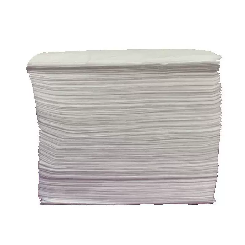 Disposable cosmetic white blue sheet, fuchsia purple non-woven massager, for beauty salons