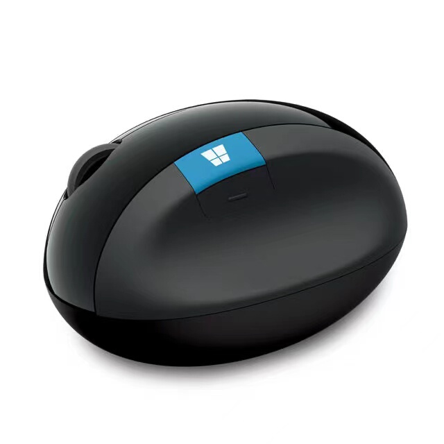 Microsoft Wireless Stereo Business Office Steamed Bun Sculpt Ergonomic Ergonomic Comfortable Blue Shadow Mouse