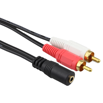 Audio cable rca set-top box left and right channels