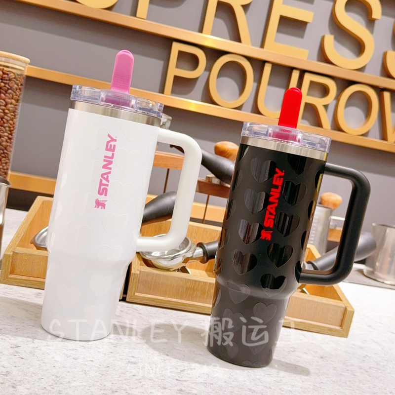 [New Valentine's Day Couple's Edition] Stanley Giant Ice Cup Large Capacity Insulated Cup ins Car-Mounted