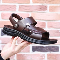 Ô dù đi biển đi dép nam 2019 mới dày đáy giày đi biển cho nam mùa hè đi dép và dép - Sandal giày sneaker nam