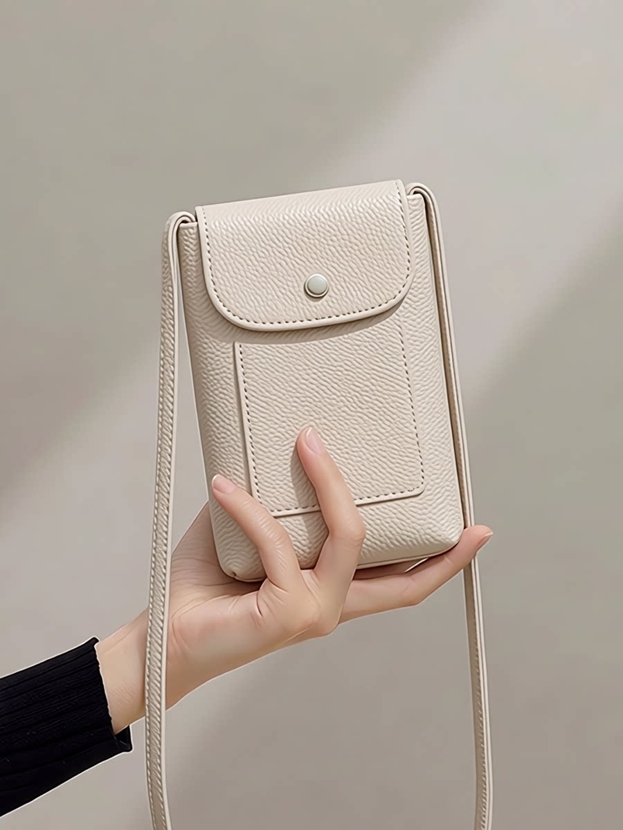 2026 New Trendy Mini Bag Soft Leather Bucket Bag Lightweight Walking Phone Bag Crossbody Bag Women's Bag
