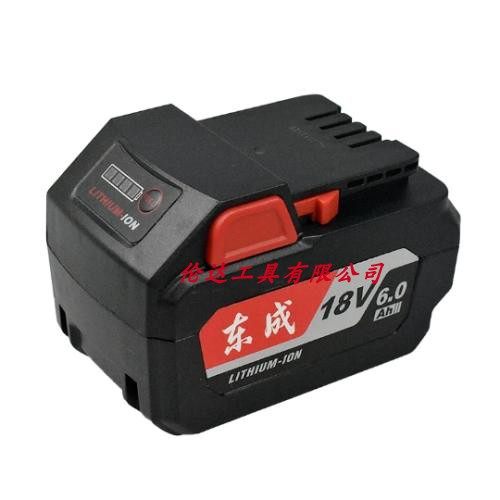 Dongcheng DCSM02-100E angle grinder 6 0Ah lithium battery Dongcheng 18V grinder 18-05 battery charger