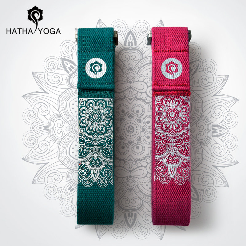Hatta beginner yoga stretch belt stretch yoga rope supplies equipment aids leg stretch fitness belt woman