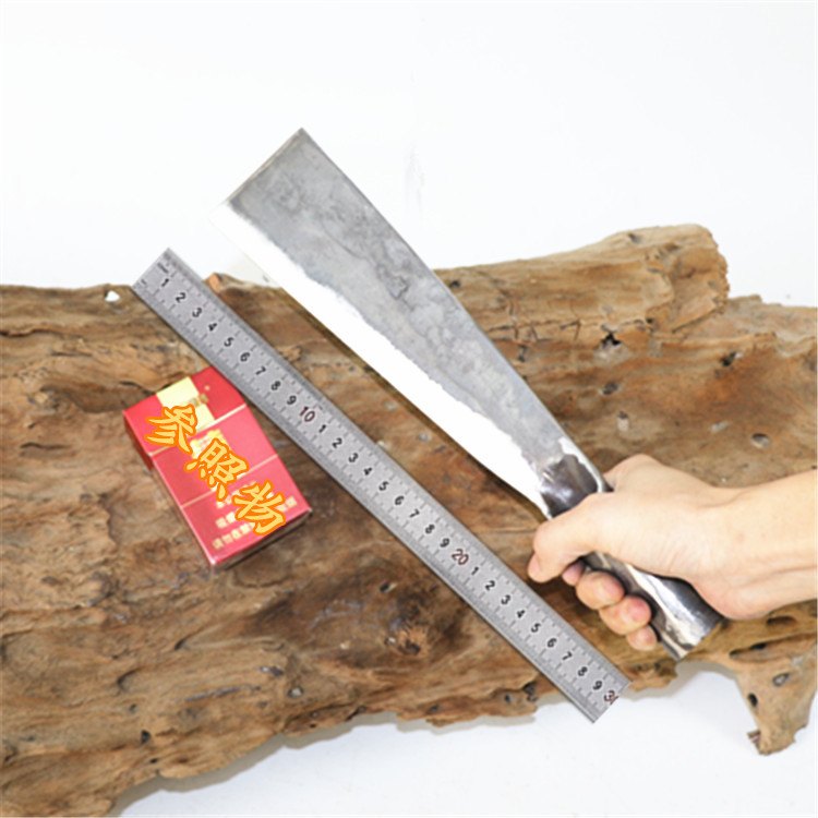 Agricultural Sickle Cutting Grass Cutter Hand Forged Spring Steel Breaking Bamboo Knife Steel Handle Bamboo Knife Repair Branch Knife High Hardness