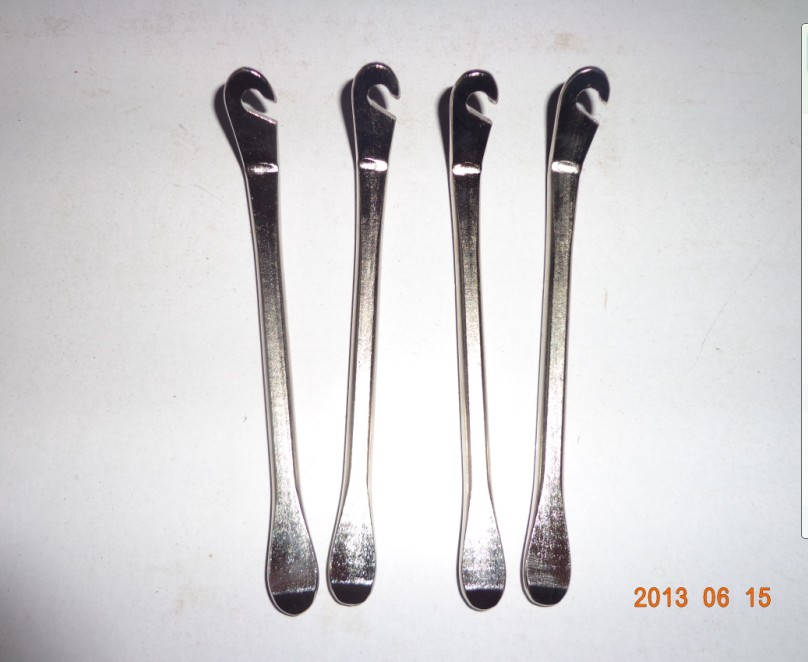 Steel crowbar, metal crowbar, tire picker, bicycle mountain bike tire repair tool, single price