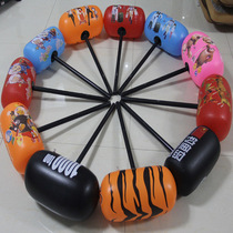 Plastic inflatable toy punching air hammer thousand kg hammer inflatable hammer thousand tons hammer punishment props manufacturer