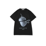 Летние ножницы, японская трендовая клубника, хлопковая футболка с коротким рукавом