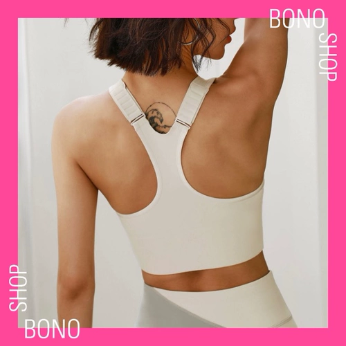 Высокопрочная противоударная спортивный бюстгальтер, длинная цепочка с молнией, майка топ, одежда для йоги, для бега