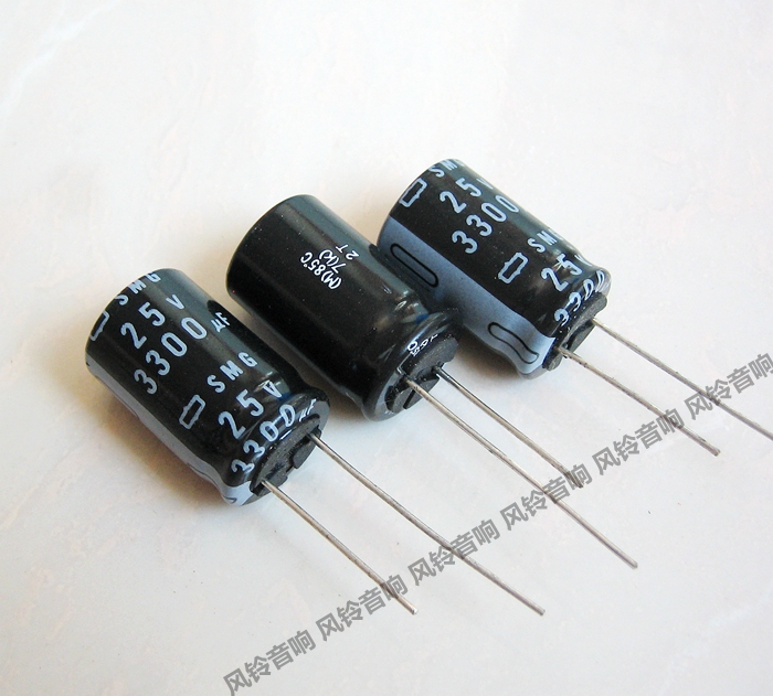Original Bag Original] Japanese Chemical Black Diamond SMG Series 25v 3300uf electrolytic capacitor-Taobao