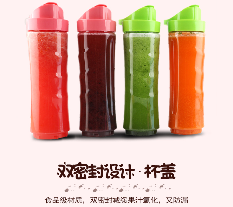máy ép chậm ranbem Máy ép trái cây cầm tay màu xanh lá cây sinh viên điện nhỏ sinh viên với nước trái cây đa chức năng máy ép rau quả tự động - Máy ép trái cây nên mua máy ép trái cây loại nào