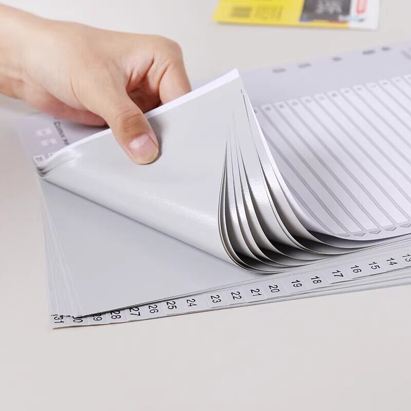 A4彩色分页纸：让文件整理变得有趣又高效，你还在等什么？-分页纸-淘宝百科网