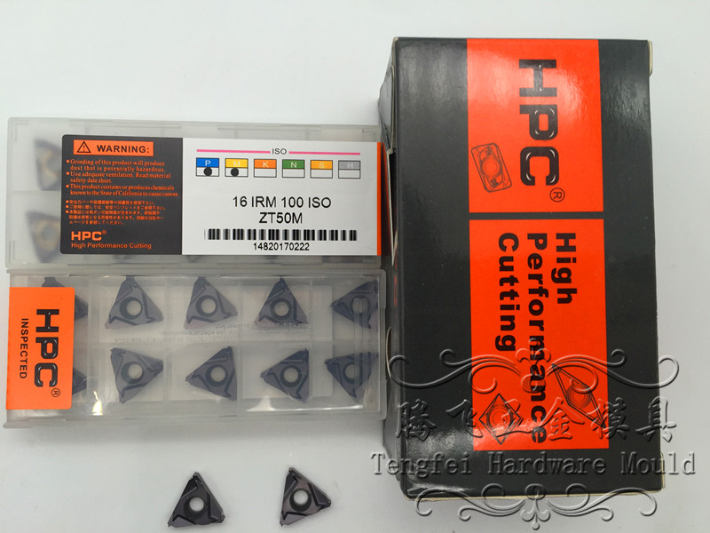 HPC CNC thread insert Internal thread Internal thread CNC cutting head blade processing Stainless steel special