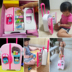 Hàn Quốc Otaru Toy Trẻ em Cửa đôi Xe đẩy di động Tủ lạnh Du lịch Nói Trò chơi nhạc nước - Đồ chơi gia đình bộ đồ chơi nhựa Đồ chơi gia đình