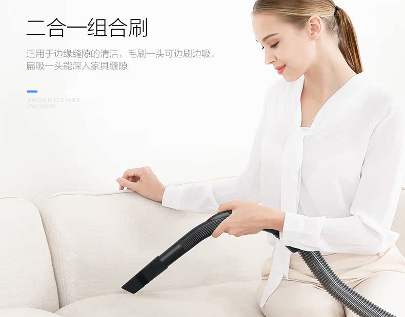 robot hút bụi rapido r8s Máy hút bụi Haier hộ gia đình nhỏ mạnh mẽ đa chức năng thu bụi ngang công suất cao mạt câm ZW1005M máy hút bụi panasonic 2000w