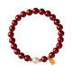 ຮ້ານ flagship ຢ່າງເປັນທາງການທໍາມະຊາດ Cinnabar ສາຍແຂນແມ່ຍິງສັນຕິພາບ Pearl Bracelet ແມ່ຍິງ Fortune ສາຍແຂນມັງກອນເຮືອຂອງປະທານແຫ່ງງານບຸນ