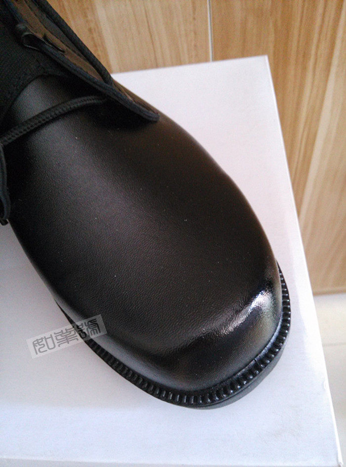 Boots militaires en cuir - Ref 1398037 Image 10