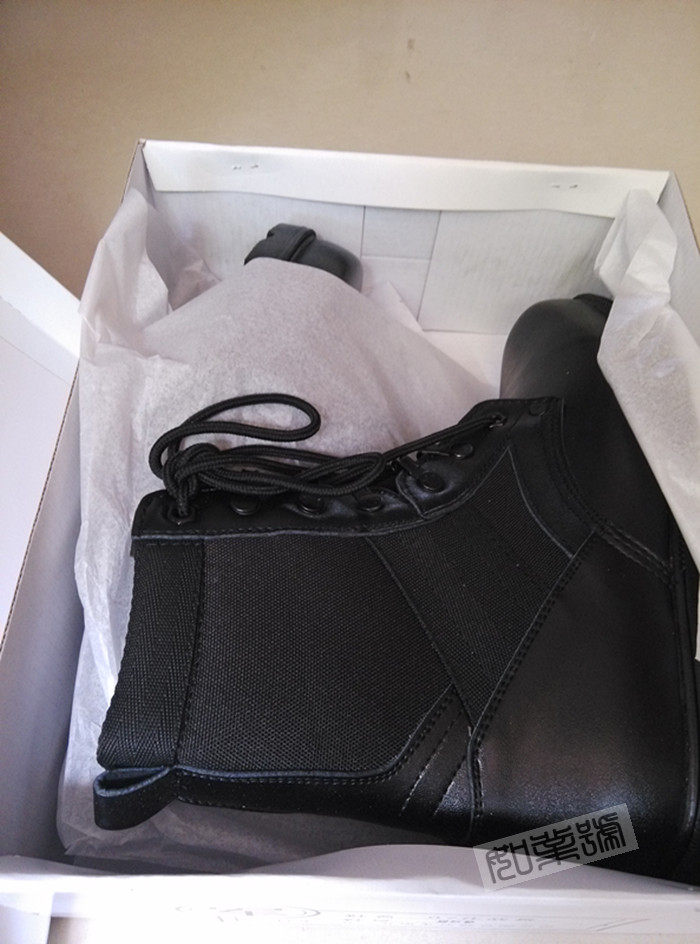 Boots militaires en cuir - Ref 1398037 Image 18