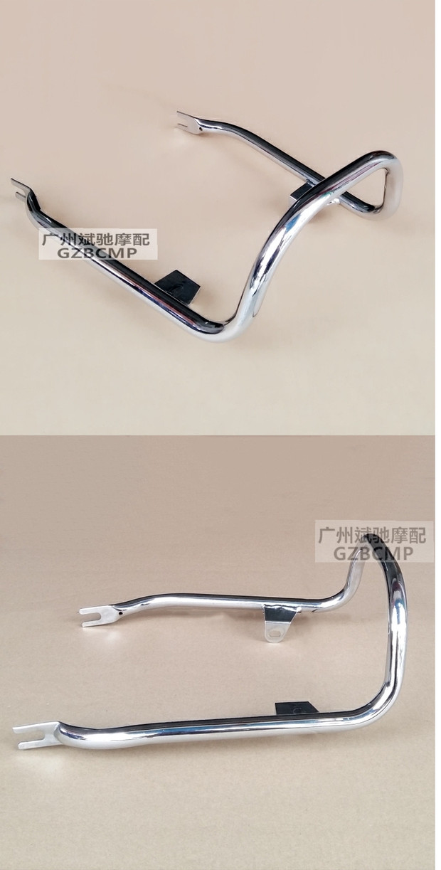 Sửa đổi xe máy GN125 / GN250 retro Trong nước 125 nhỏ Prince đuôi xử lý giá kệ tay vịn khung xe air blade