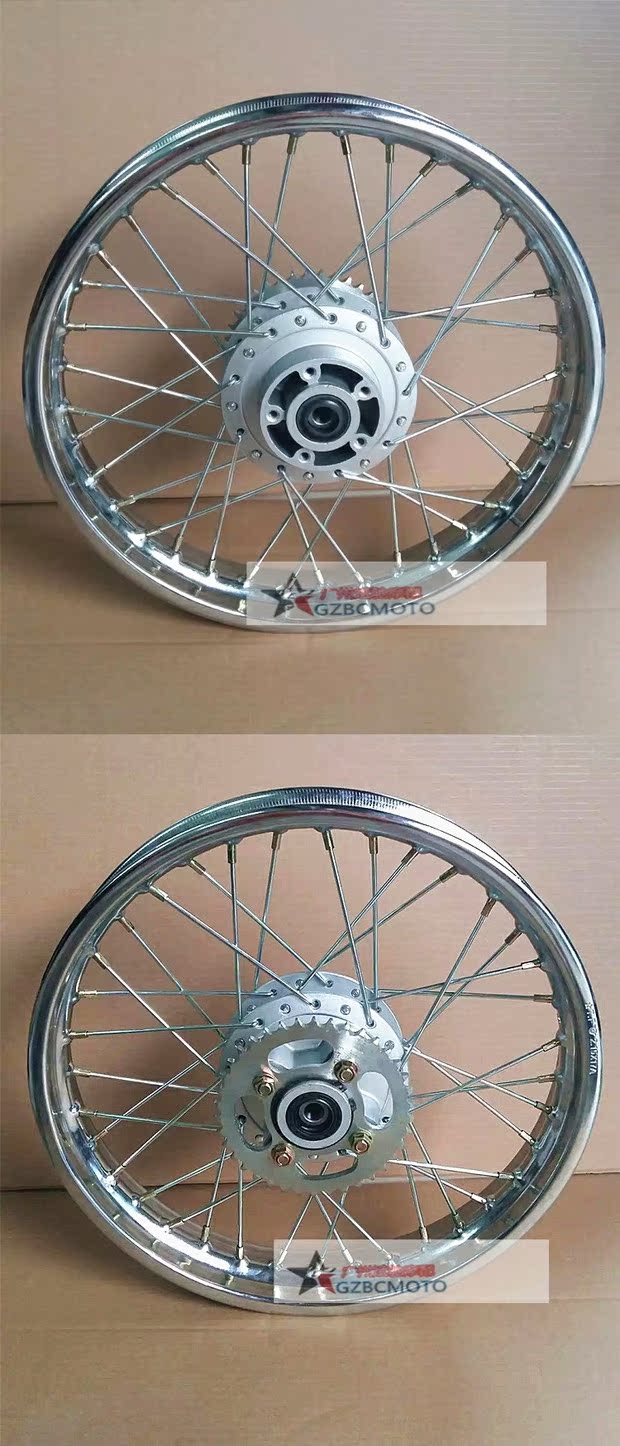 CG125 bánh xe xe máy CG sửa đổi đĩa phanh bánh sau nói dây bánh xe vành bánh xe lưới phanh đĩa bánh sau vành - Vành xe máy vành xe máy honda