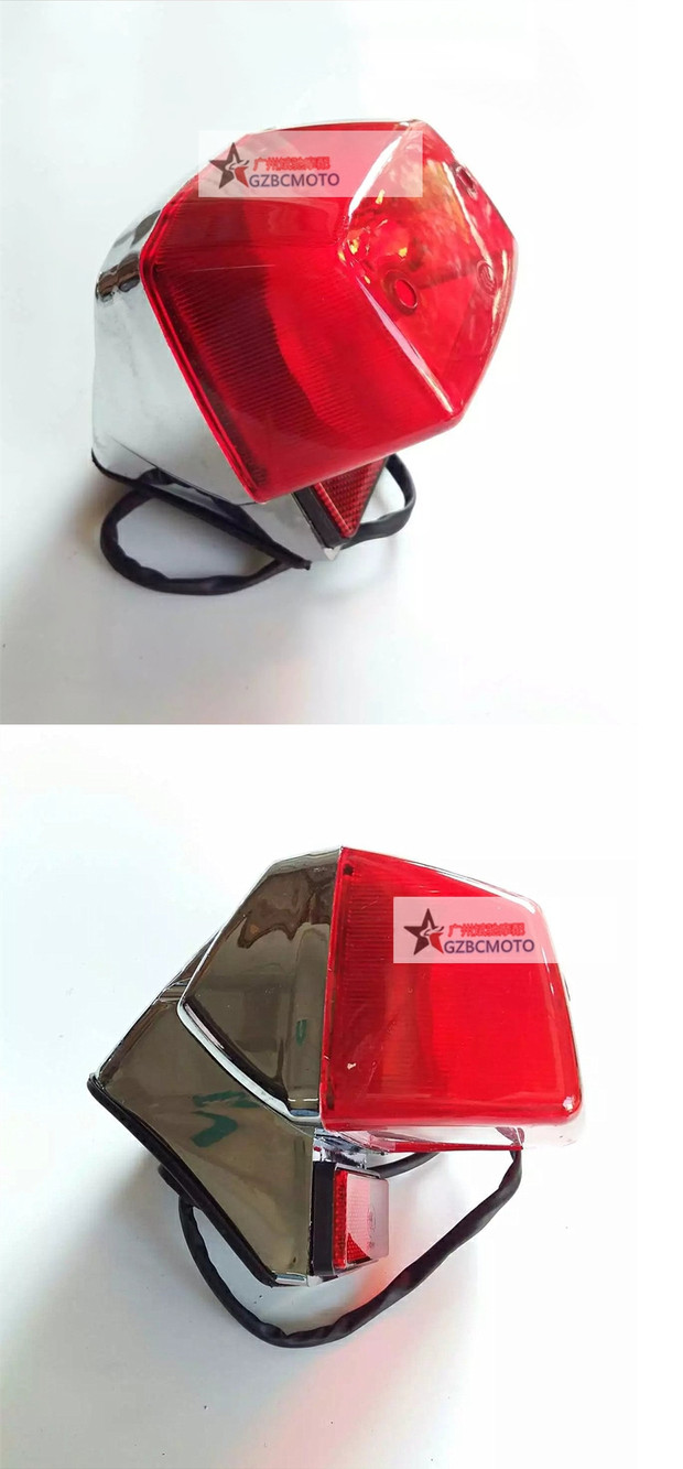 Đèn xe máy GNl125 sửa đổi đèn pha hoàng tử Mỹ đèn hậu phanh sau đèn báo rẽ phụ kiện - Đèn xe máy giá đèn pha xe airblade 2010