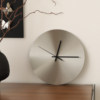 Nordic Minimalist Desktop Clock Ornament, Silent Table Clock, Living Room Tv Cabinet High-End Decoration