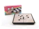 Cờ vua trẻ em cờ đam cờ backgammon đấu trường cờ vua trò chơi cầm tay từ tính câu đố cờ vua đồ chơi đồ chơi gỗ xếp hình