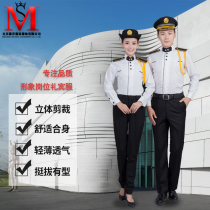 New security summer hotel property uniform summer short sleeve clothing sales office Image post security concierge clothing