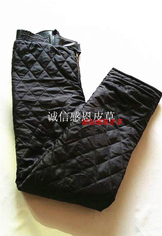 Pantalon cuir homme droit - Ref 1483205 Image 10