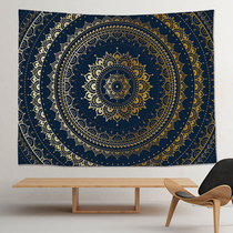 Nordic Mandala hanging cloth ins hanging towel decorative tapestry tapestry Indian Mandala yoga background wall carpet hanging painting