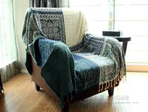 Blanket cotton blanket blanket air conditioning blanket sofa towel blanket chenille chenille casual plaid tassel