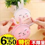 Hàn Quốc Silicone Coin Purse Nữ Buckle Cartoon Baby Coin Bag Mini Sinh viên nhỏ Coin Bag Túi ly hợp dễ thương