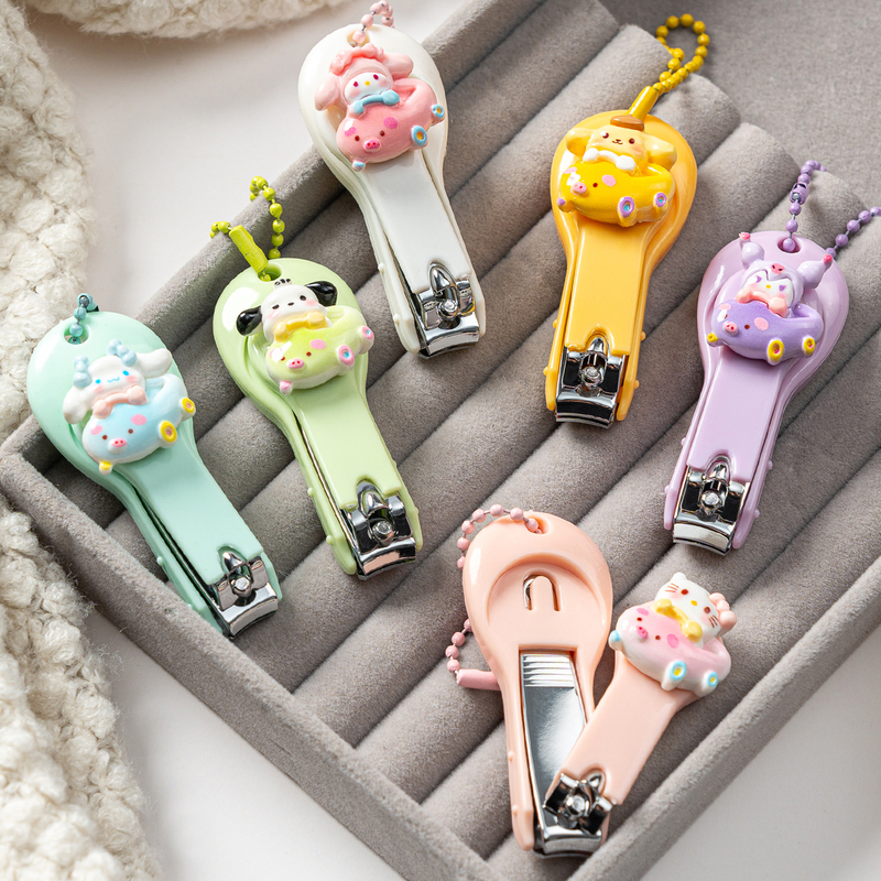 Cartoon Car Sanrio Nail Clipper Cute Portable Nail Clipper Anti-Splash Folding Nail Clipper Manicure Set Cartoon Car Sanrio Nail Clipper Cute Portable Nail Clipper Anti-Splash Folding Nail Clipper Manicure Set
