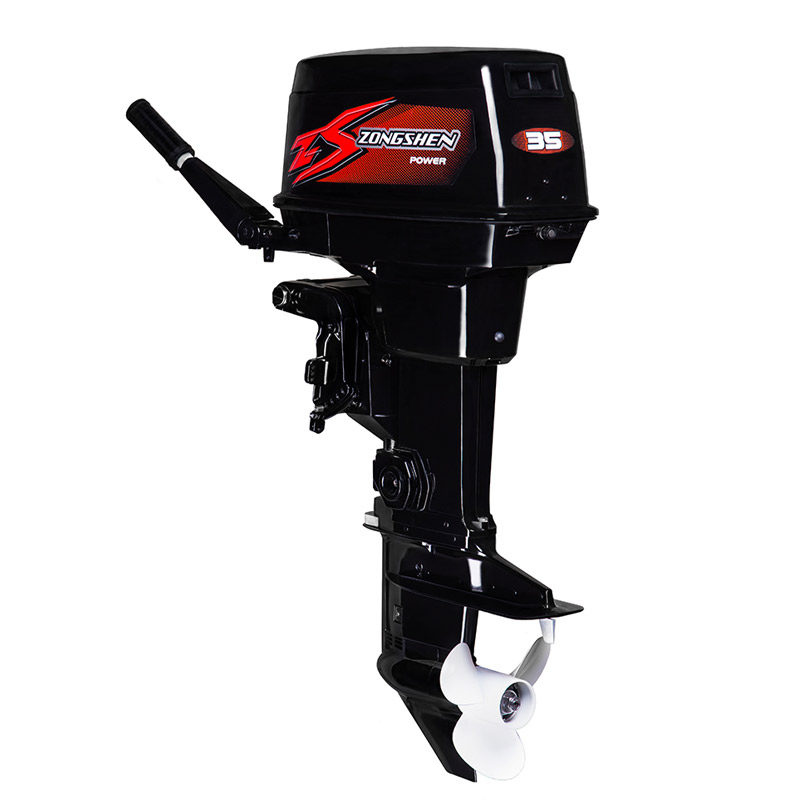 Zongshen 35 horse power 2 stroke Outboard motor Outboard motor Marine engine Hanging paddle machine Boat Motor Fiberglass Speedboat