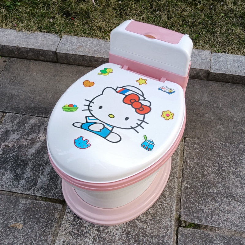 Super large children's toilet sitting circle girl baby boy peanut for 9 - 12 years old increased