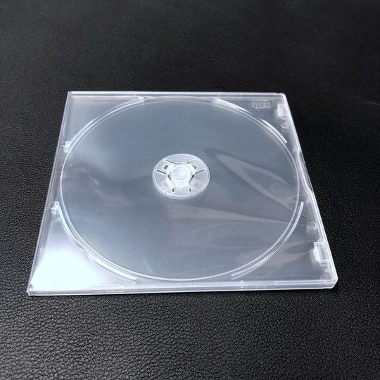 方盒 超薄 PP 光盘盒 5厘明双盒 双片装 CD塑料壳 碟盒 包装 碟壳