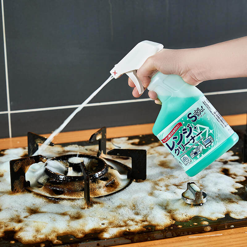 Japan imported range hood cleaner to remove heavy oil stain artifact kitchen cleaning powerful foam cleaner oil stain clean