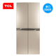 gia tu lanh TCL BCD-398KPZ50 trên cửa tủ lạnh bốn cửa biến tần nhà cửa hai cánh vượt qua tắt tiếng tiết kiệm năng lượng tủ lạnh mini beko