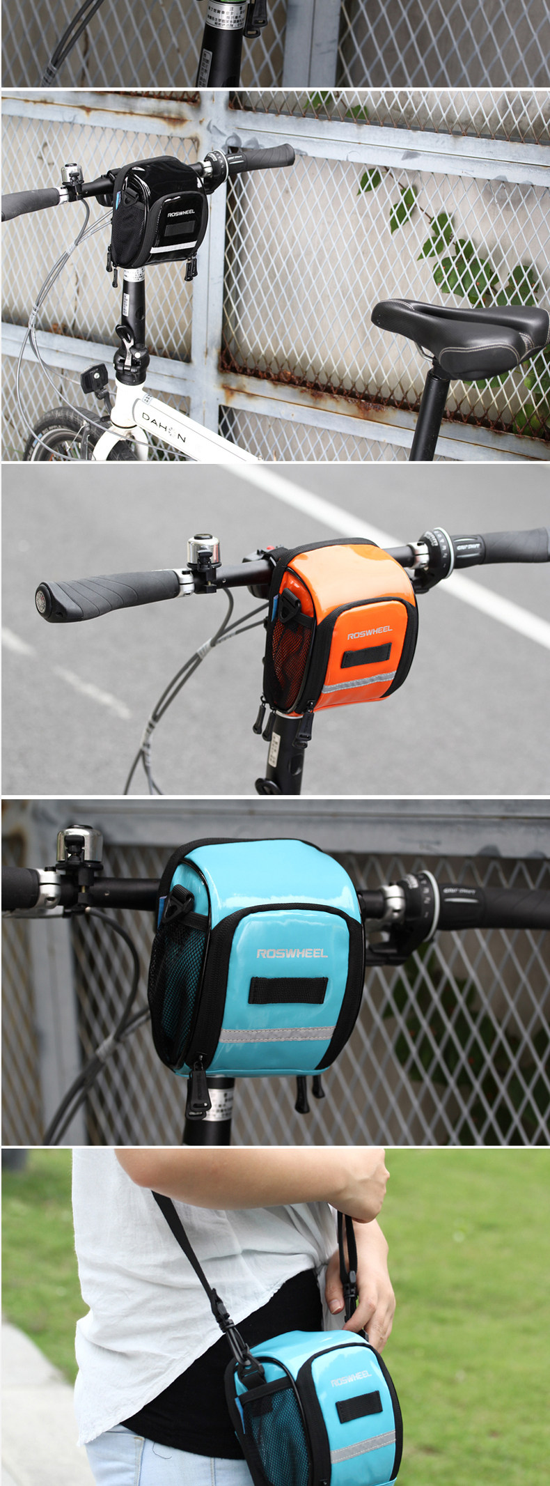 Sacoche pour vélo mixte ROSWHEEL - Ref 2216561 Image 11