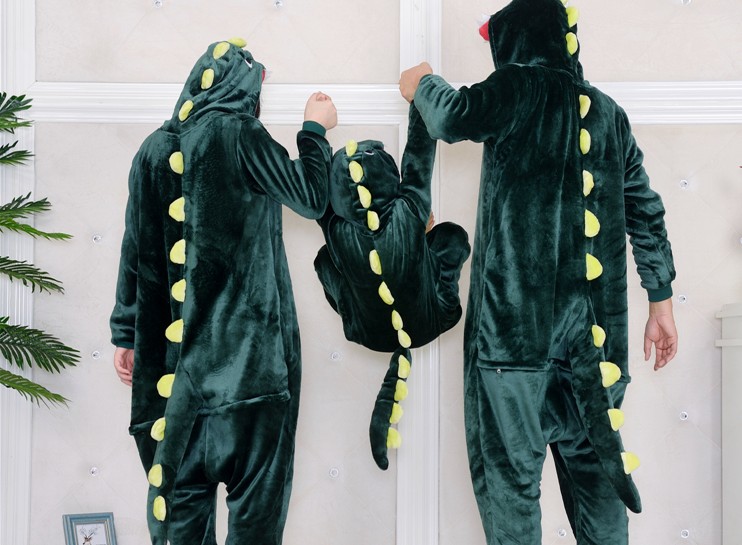 Halloween trẻ em Tiger Trang phục Cậu bé lớn Cô gái Xiêm Quần áo Khủng long Quái vật Hoạt hình Trang phục Động vật đồ đẹp cho bé gái